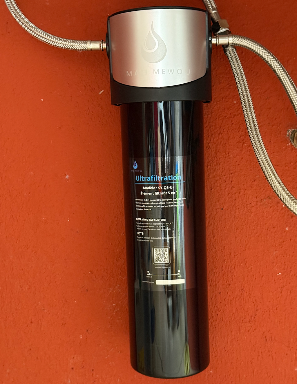 Filtre Sous Évier 0,01 micron MAJI MEWOU